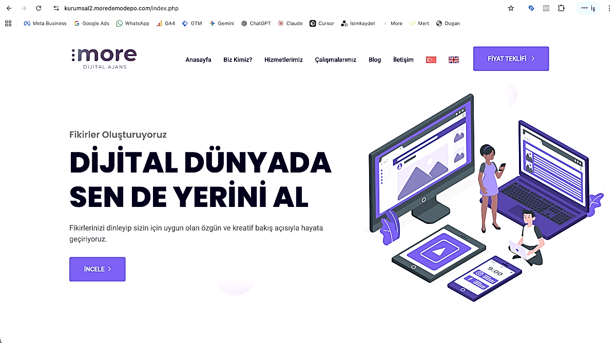 Kurumsal v2 - Dijital Ajans ve Teknoloji Yazılımı