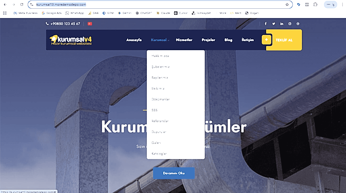 Kurumsal v13 - Çok Amaçlı Kurumsal Çözüm Yazılımı