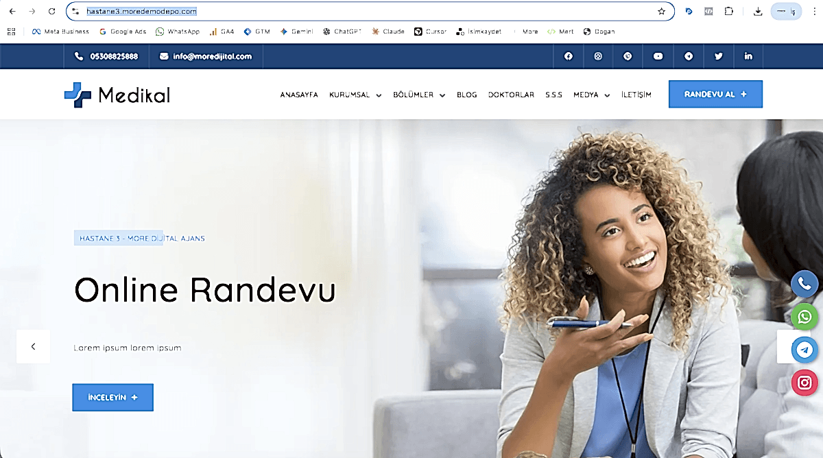 Hastane v3 - Medikal Yazılımı