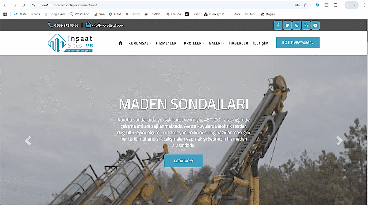 İnşaat v3 - Endüstriyel İnşaat ve Mühendislik Yazılımı