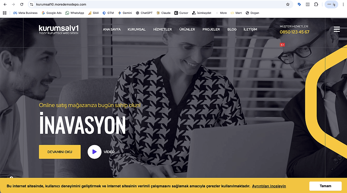 Kurumsal v10 - İnovatif ve Çok Amaçlı Şirket Yazılımı