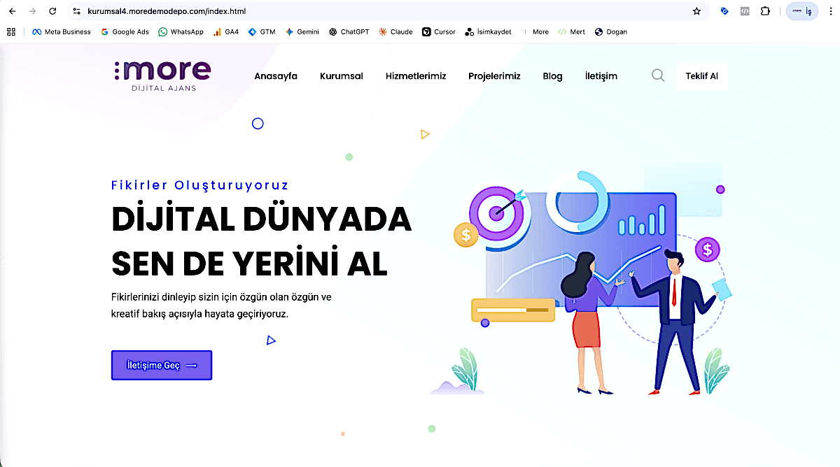 Kurumsal v4 - Modern Dijital Pazarlama ve Analiz Yazılımı