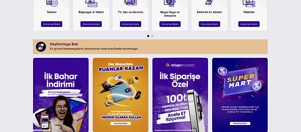 Yıllık Ödemesiz C2C Pazaryeri Yazılımı (Mağaza Açmalı)