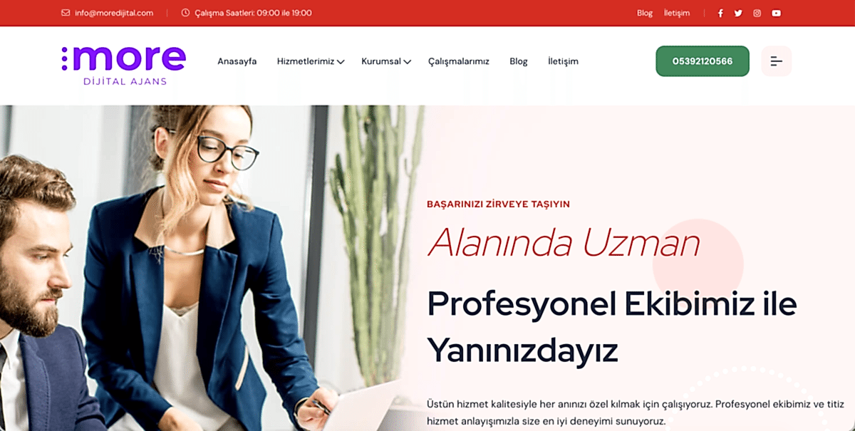 Kurumsal Web Sitesi - Elegant