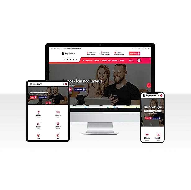 GSAP Destekli Premium Kurumsal Web Yazılımı v1