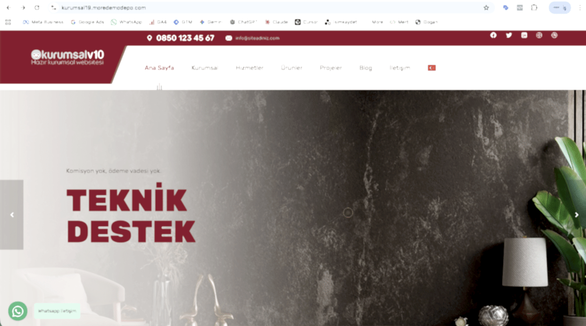 Kurumsal v19 - Sofistike ve Mimari Odaklı Şirket Yazılımı