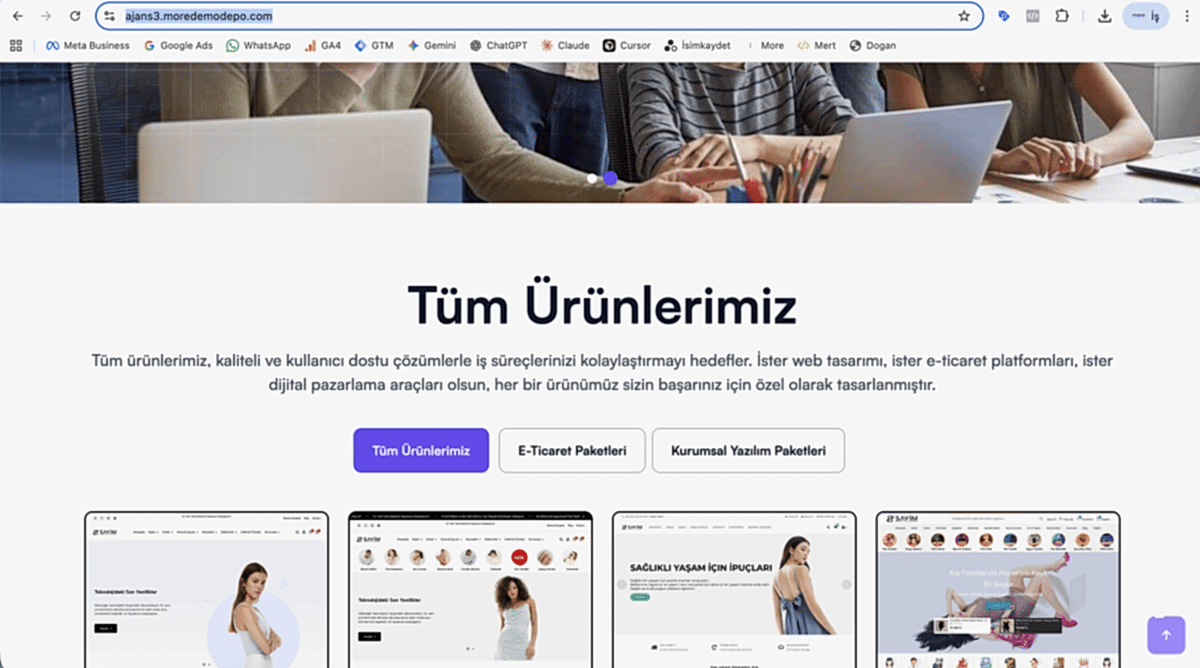 Ajans v3 - Kurumsal Prestij ve Özel Yazılım Teması