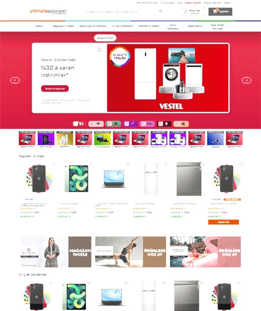 Ultimate C2C Pazaryeri Yazılımı